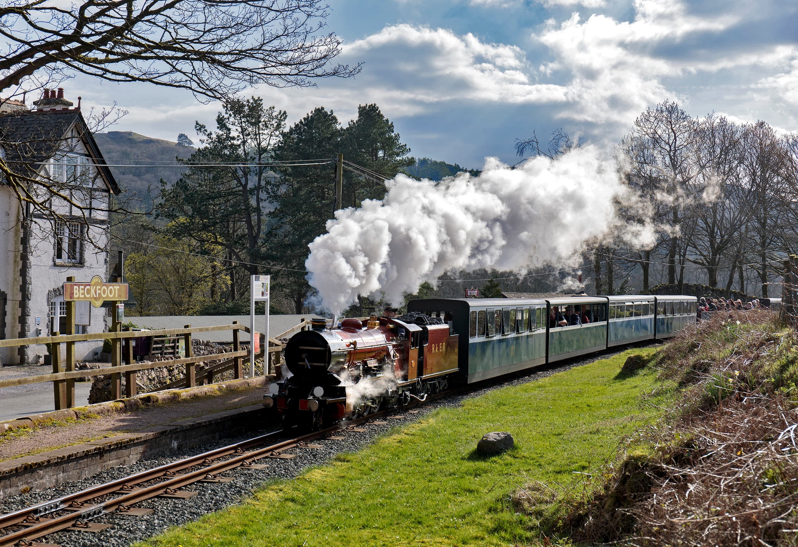Lake District Steam Ride with Ravenglass Eskdale Railway