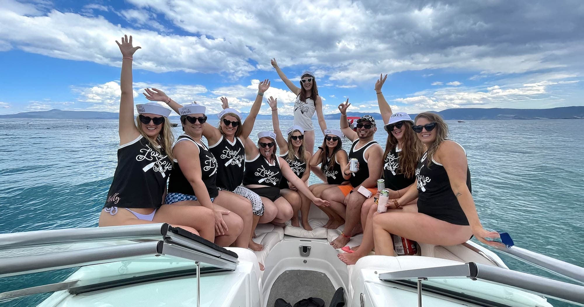 Lake Tahoe Bachelorette Cruises with Boat Tahoe