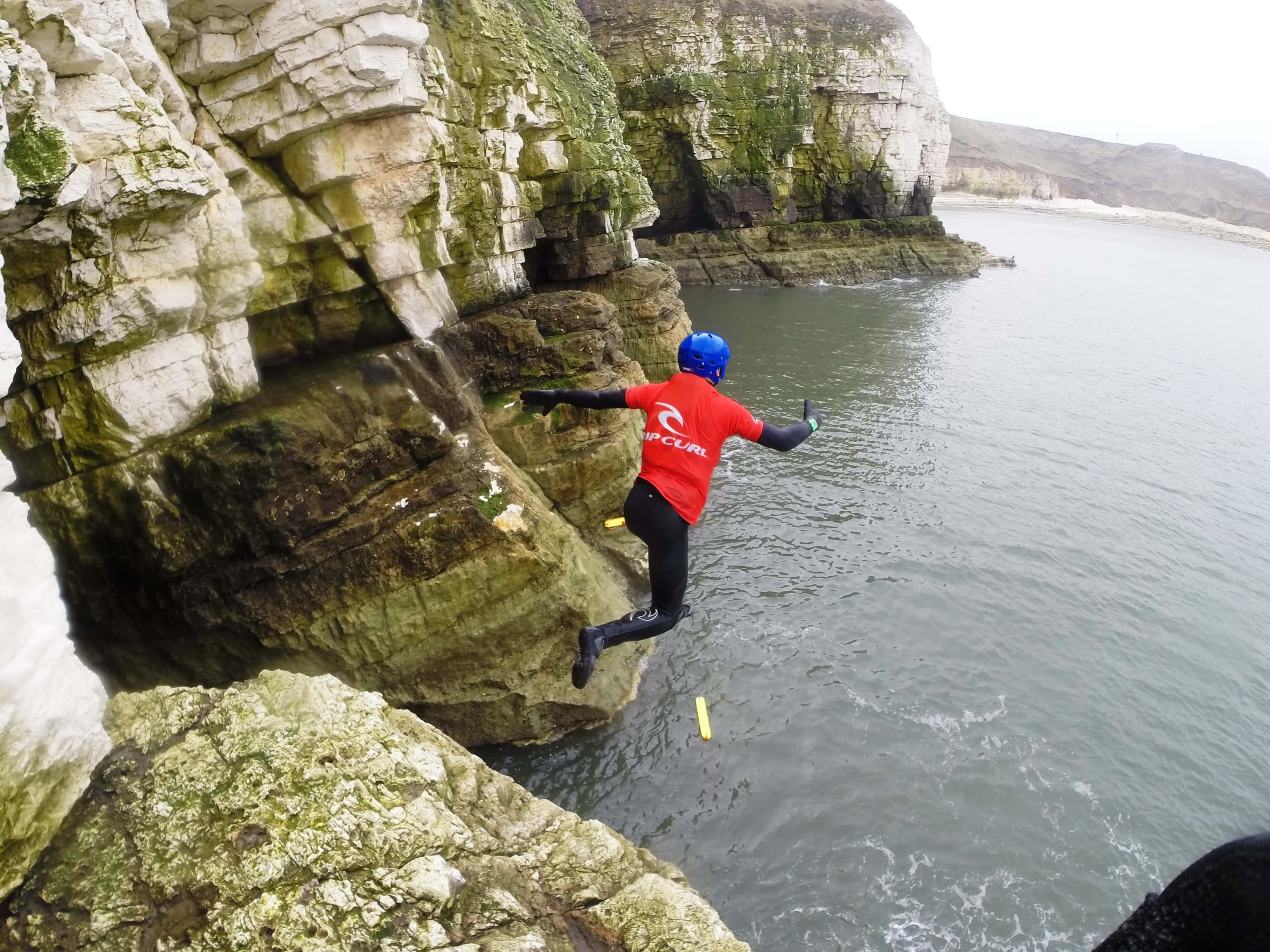 Water Adventures with Scarborough Surf School: Coasteering in the UK