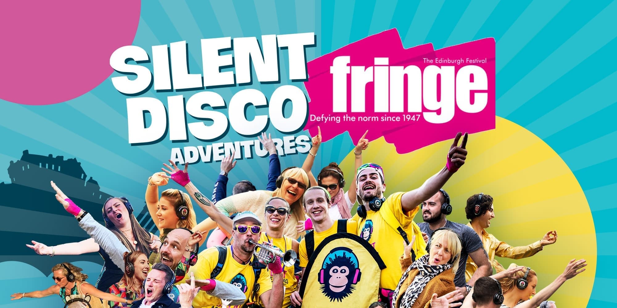 Silent Disco Adventure at The Fringe | Silent Adventures in Edinburgh
