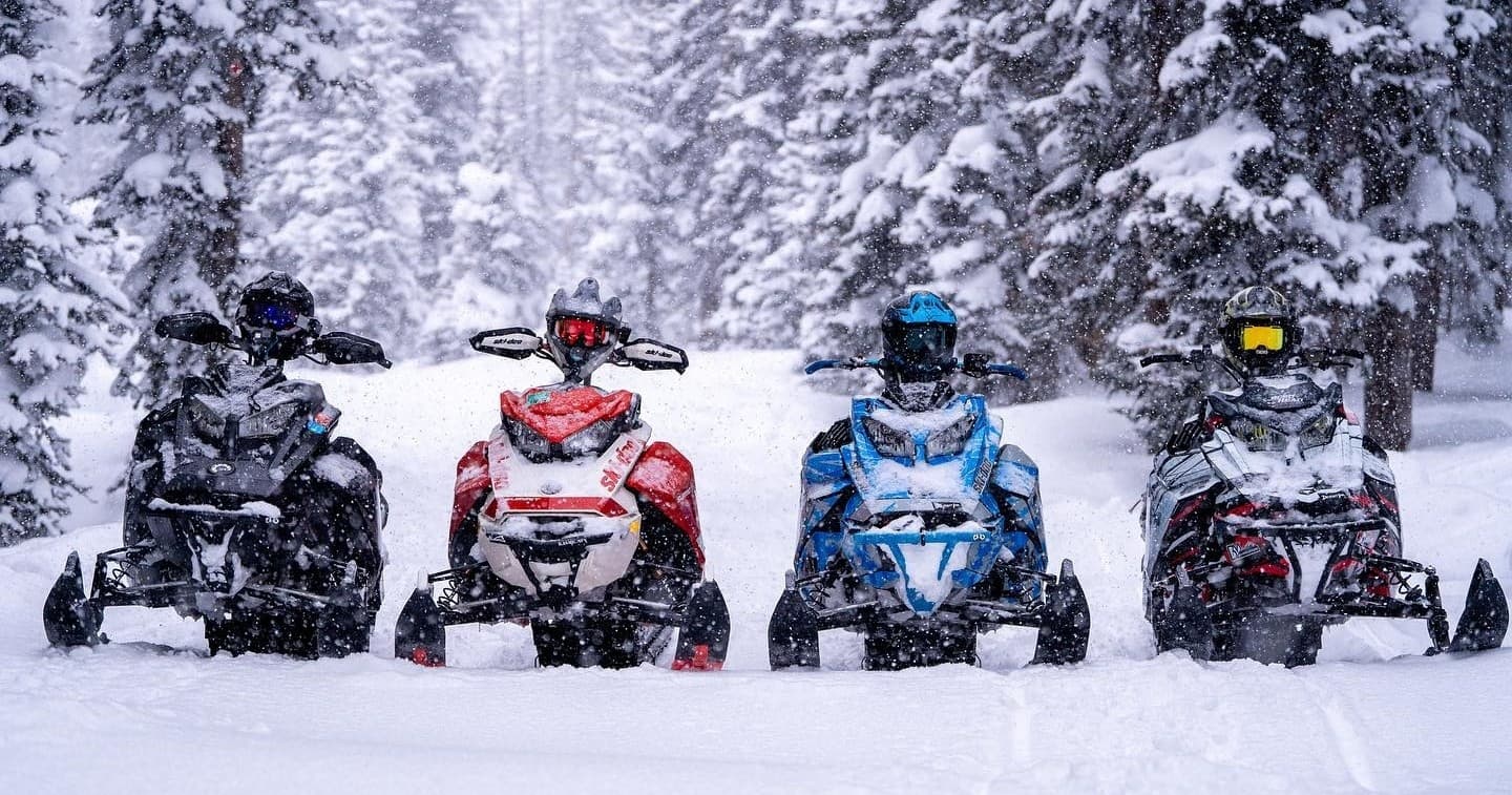 Snowmobile Rentals in Seeley Lake with Freshies Built Snowmobiles