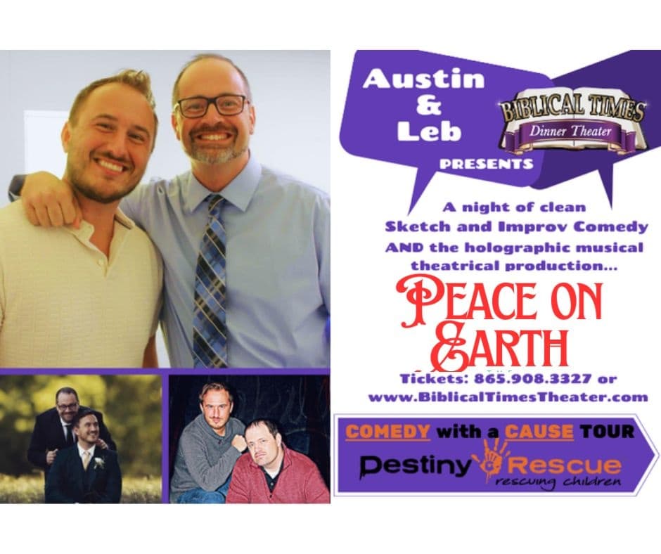 Holiday Laughter and Holograms: Austin & Leb Christmas Comedy Special in Pigeon Forge photo 1
