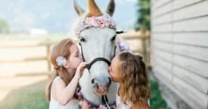 Pony Party Fun at Firefly Horse Co. in Columbia Falls, MT
