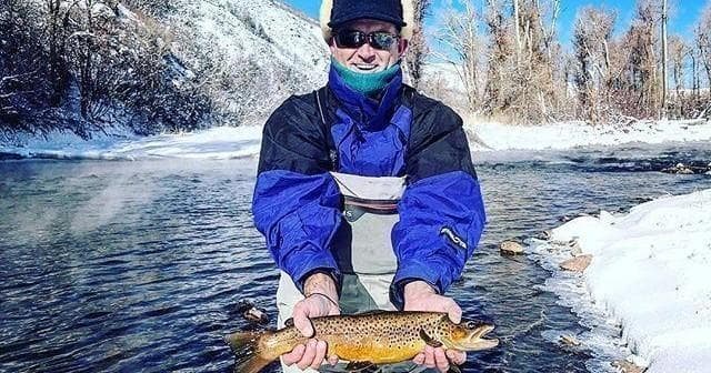 Winter Fly Fishing Adventure in Wasatch Mountains, Utah