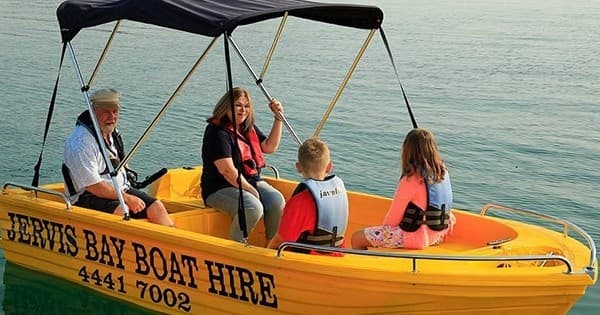 Water Activities with U-Skipper Jervis Bay Boat Hire