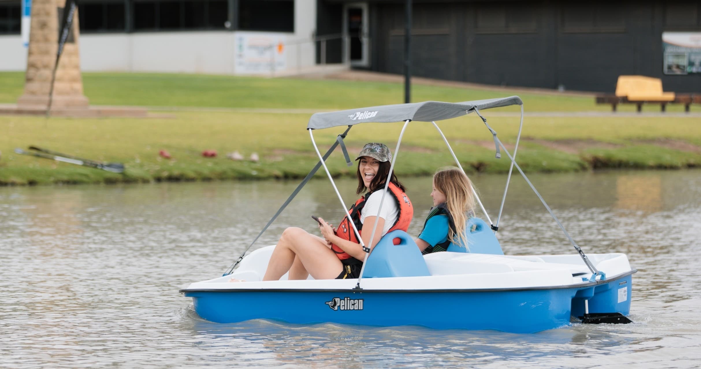 Pedal the Murray River: Peddle Boat Rental at Sturts Reserve, Murray Bridge