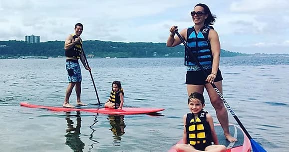 Paddle Board Group Lesson in Middletown Township, NJ