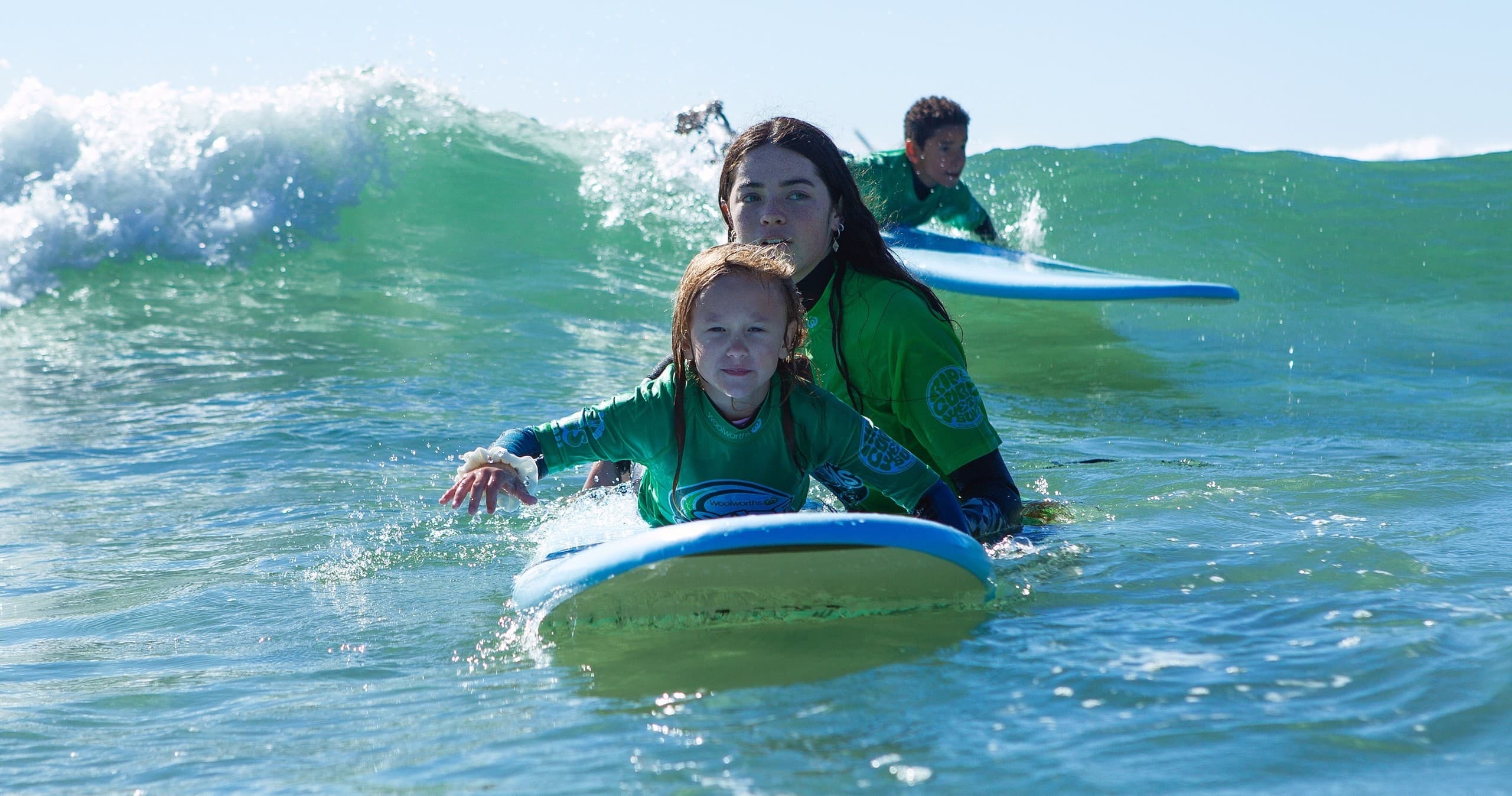 Surf & SUP Adventure at North Caloundra with Woolworths SurfGroms