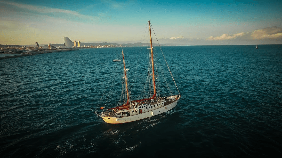 Water-Activities & Barcelona Southern Cross: Sunset Sailboat Tour