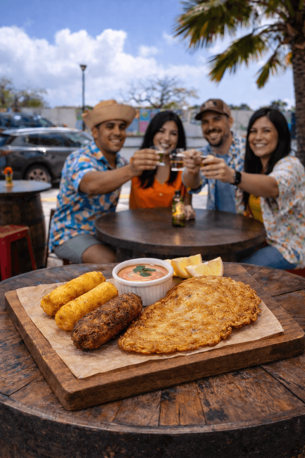 Old San Juan Rum Tasting and Traditional Fritters Experience