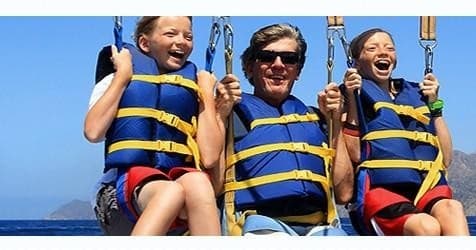 Parasailing Adventure Over Lake Tahoe in Tahoe City