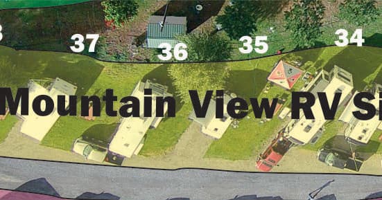 Mountain View RV Site #35 in Pagosa Springs, Colorado