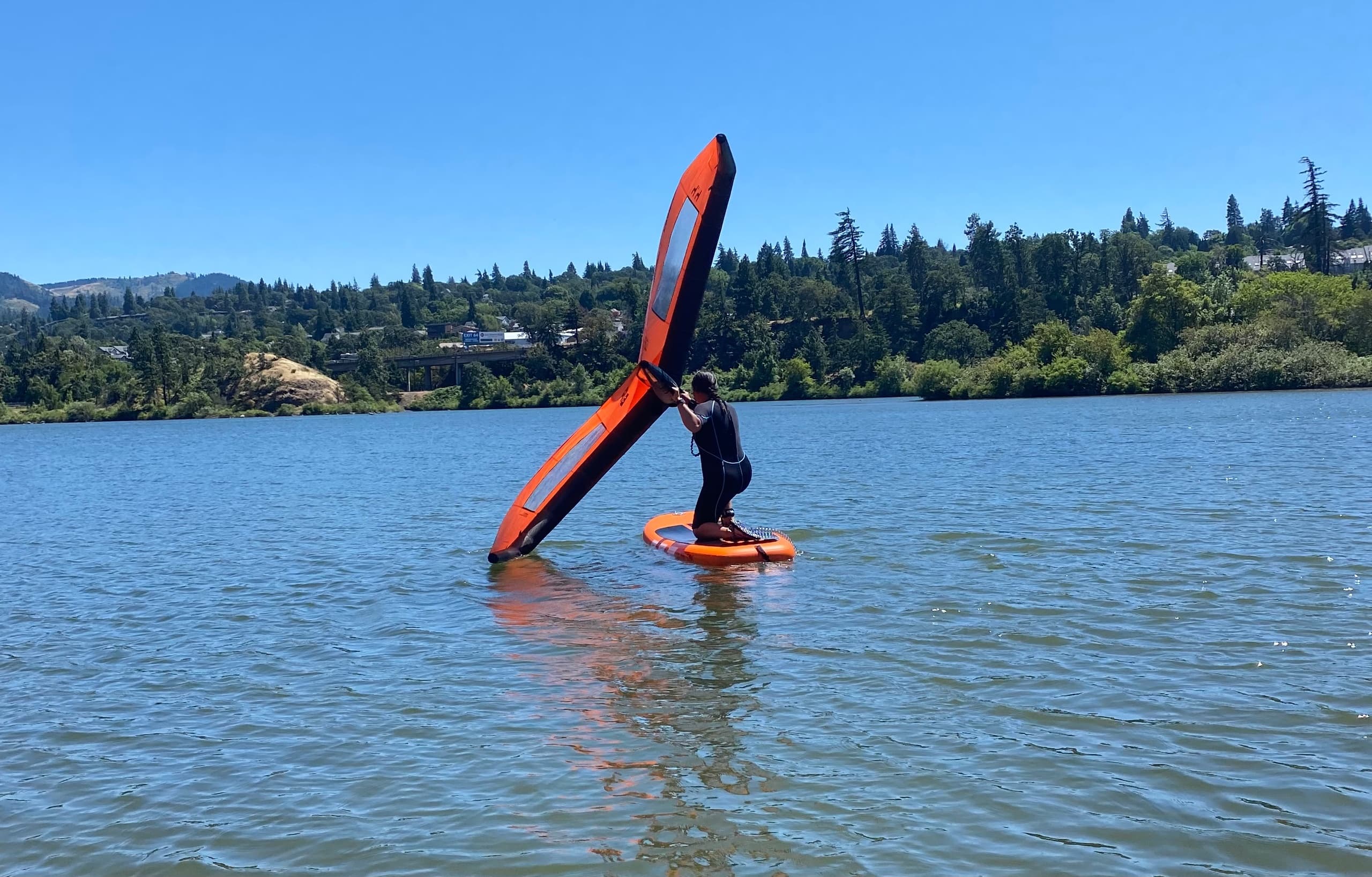 1 on 1 Wing Foil Lesson in Hood River, Oregon