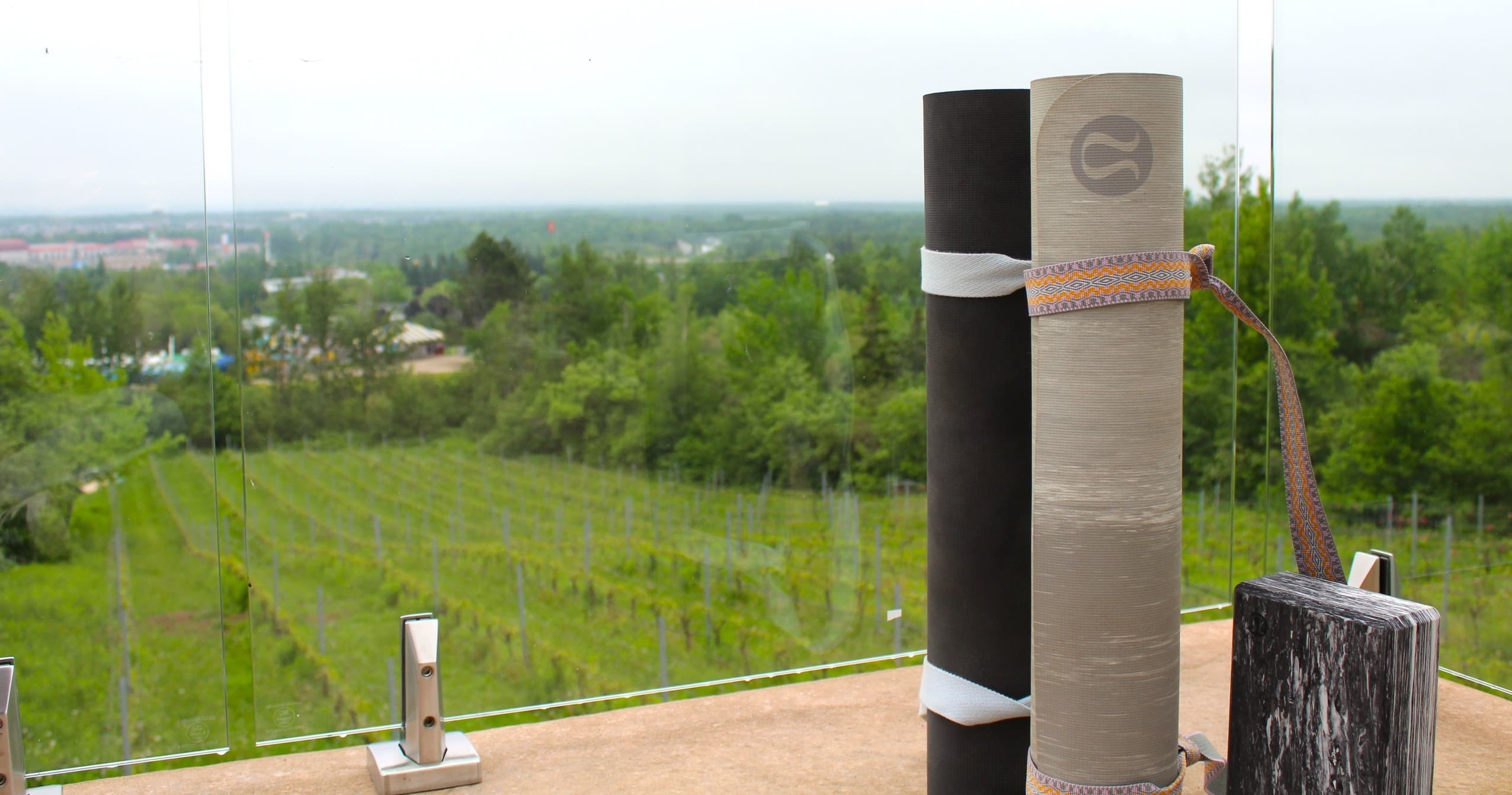 Outdoor Yoga & Wine Experience at Magnetic Hill Winery