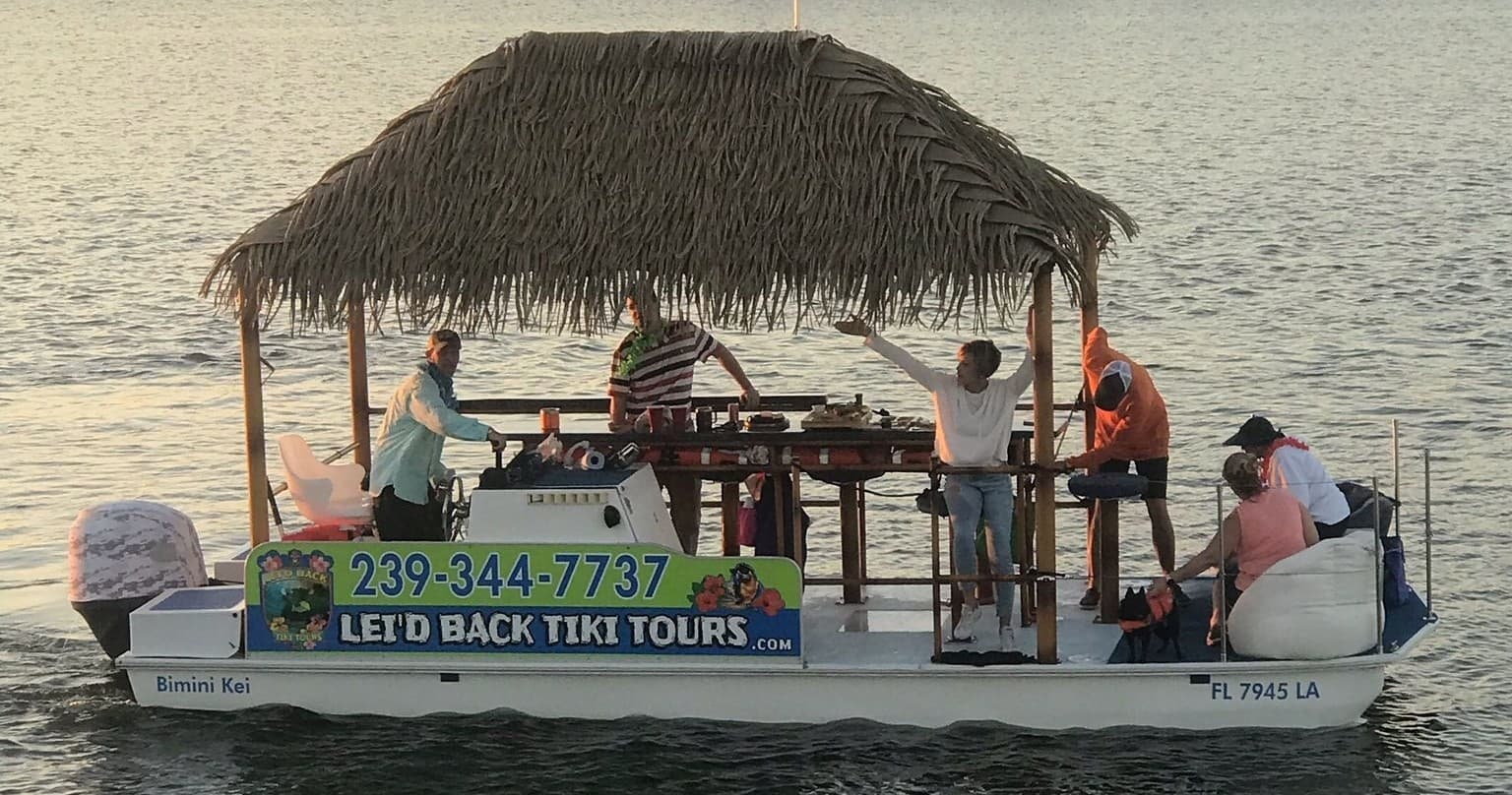 Sea & Sun Day Trip with Lei'd Back Tiki Tours in Fort Myers Beach