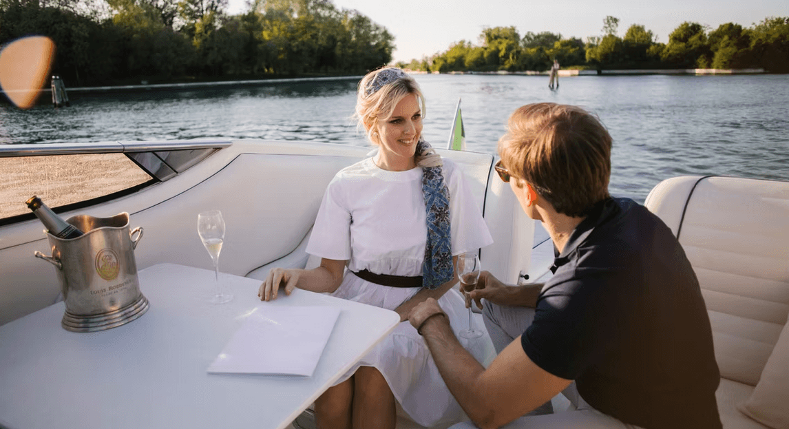 Sunset Yacht Experience on Venetian Waters with AQA Venice