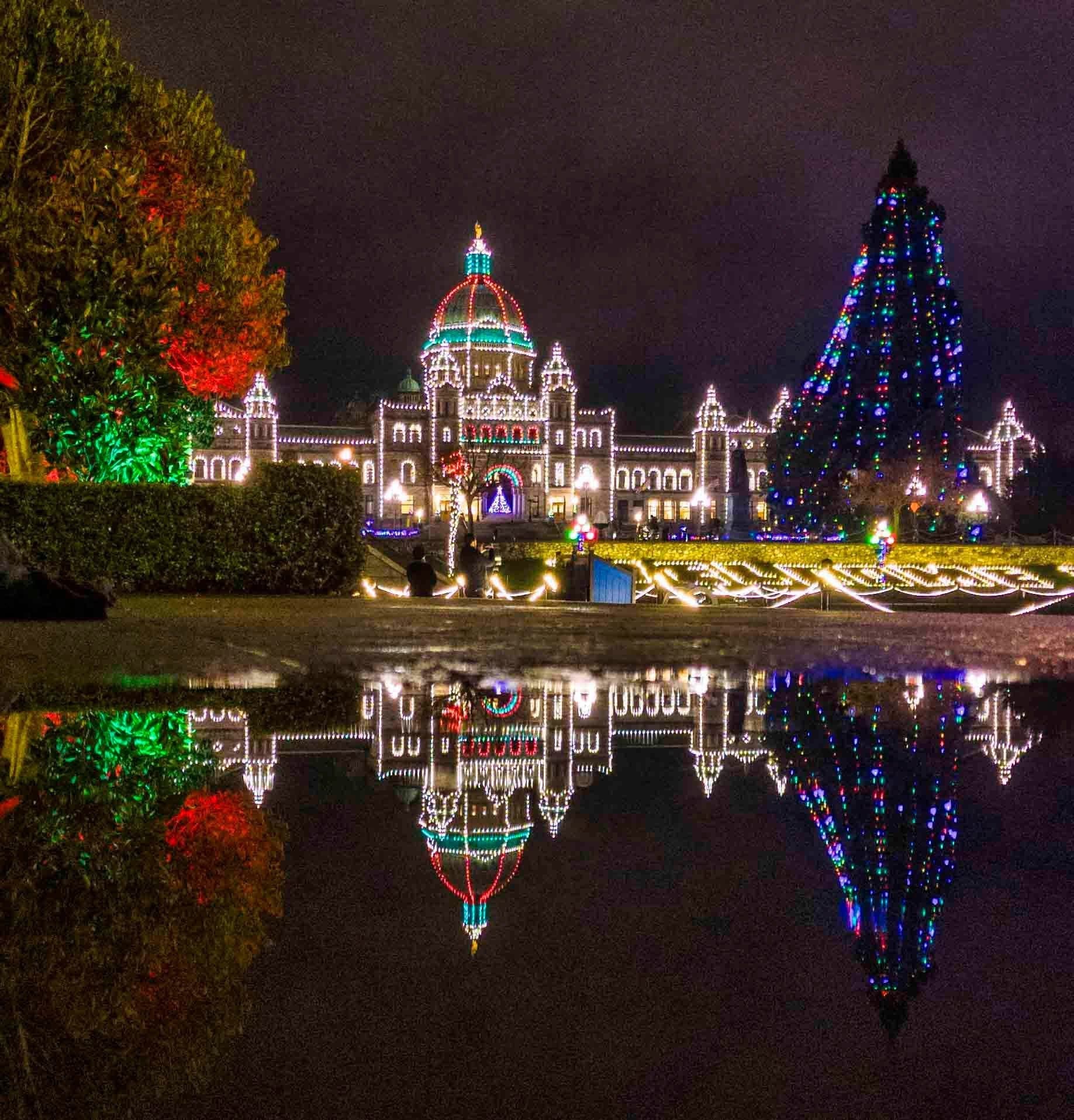 Experience Christmas Magic in Victoria and The Butchart Gardens: A Festive Winter Wonderland Adventure