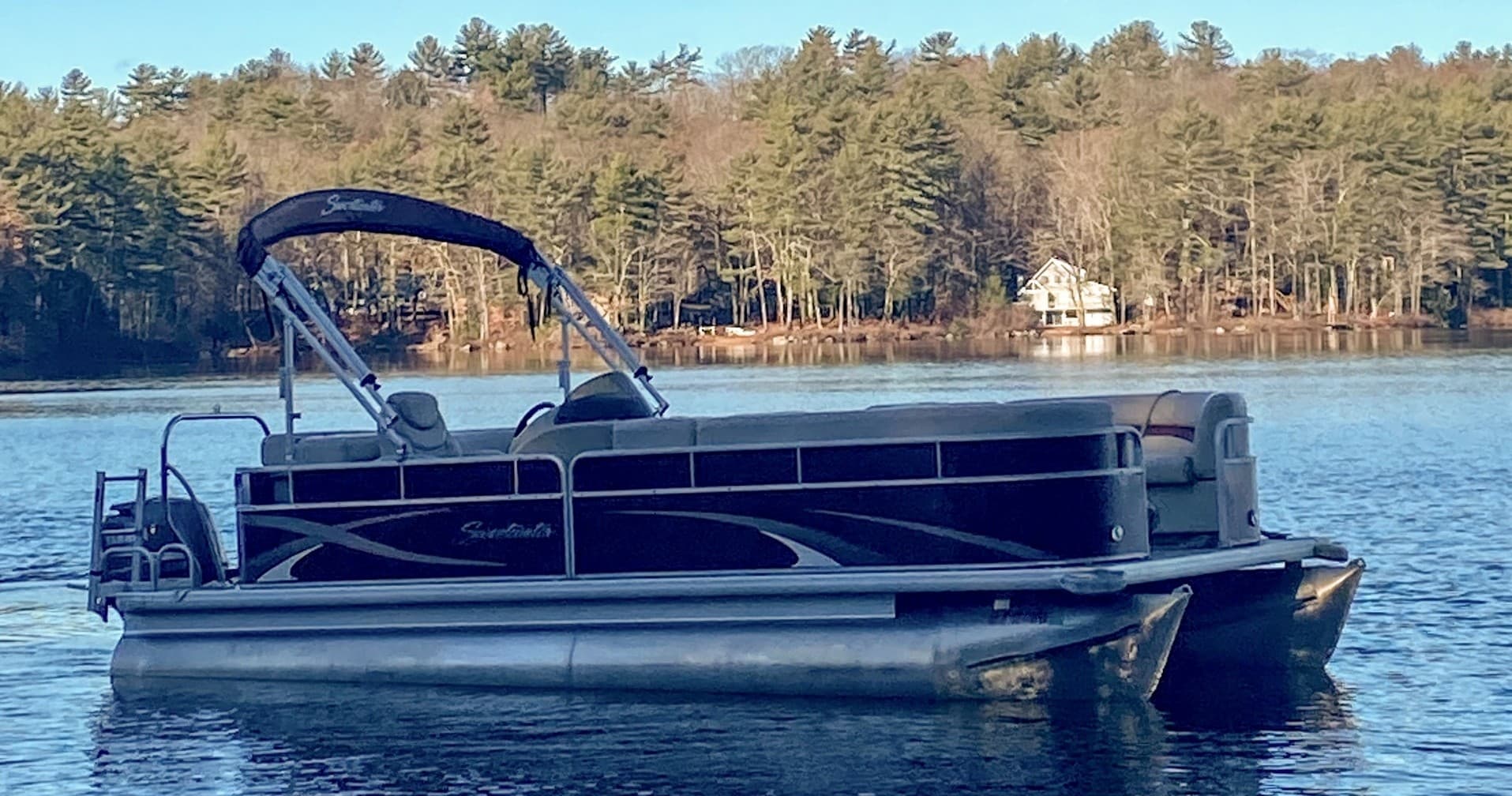 Water Activities on Sebago Lake with Sweetwater Pontoon