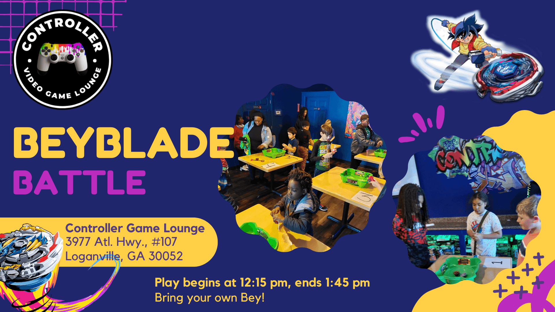 Beyblade Battle Pass in Loganville, Georgia