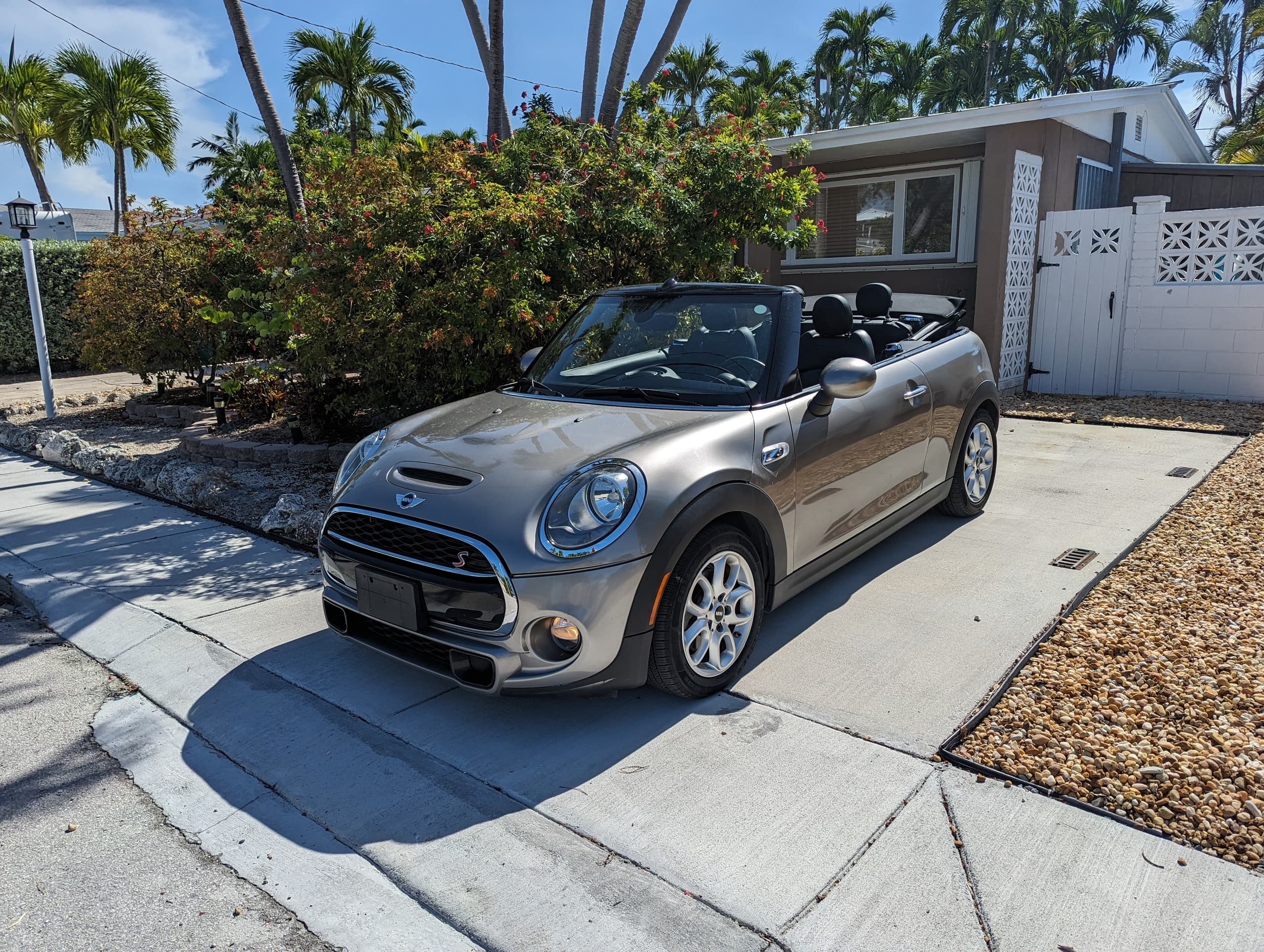 Mini Cooper Convertible Rental for Beachside R&R in Key West