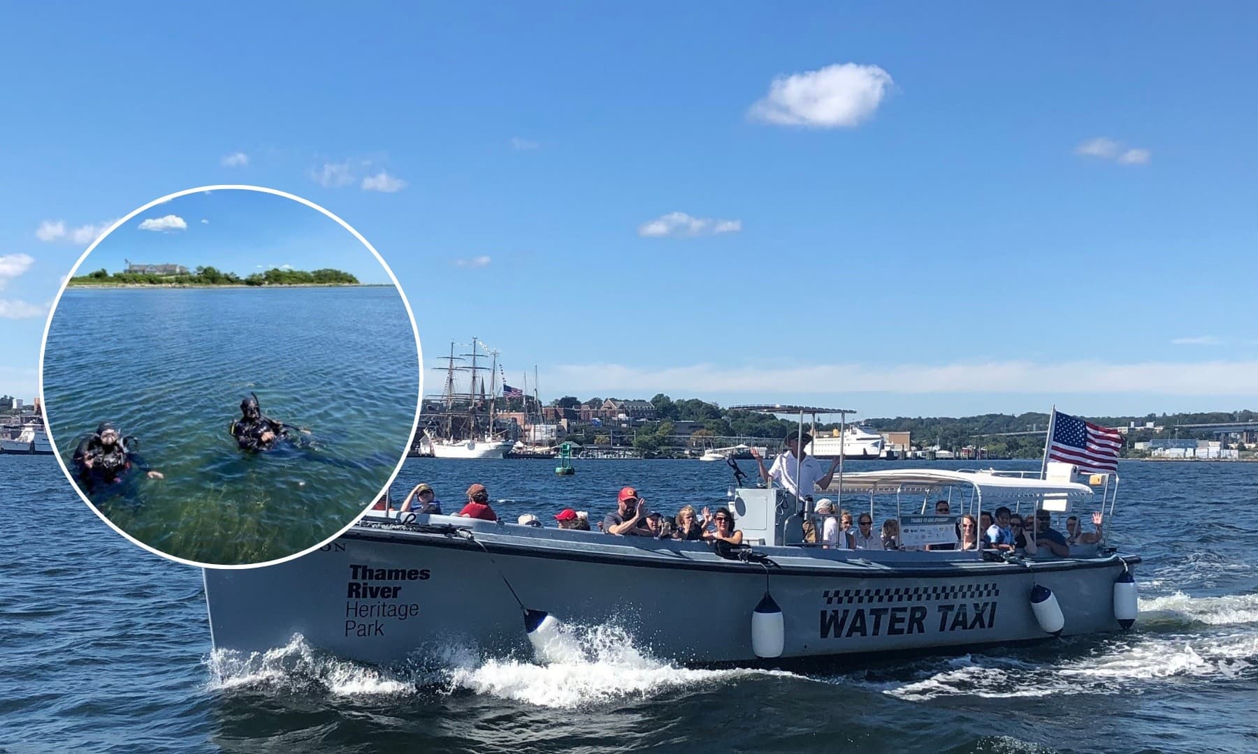 Eelgrass and Estuaries: Thames River Eelgrass Boat Tour from New London
