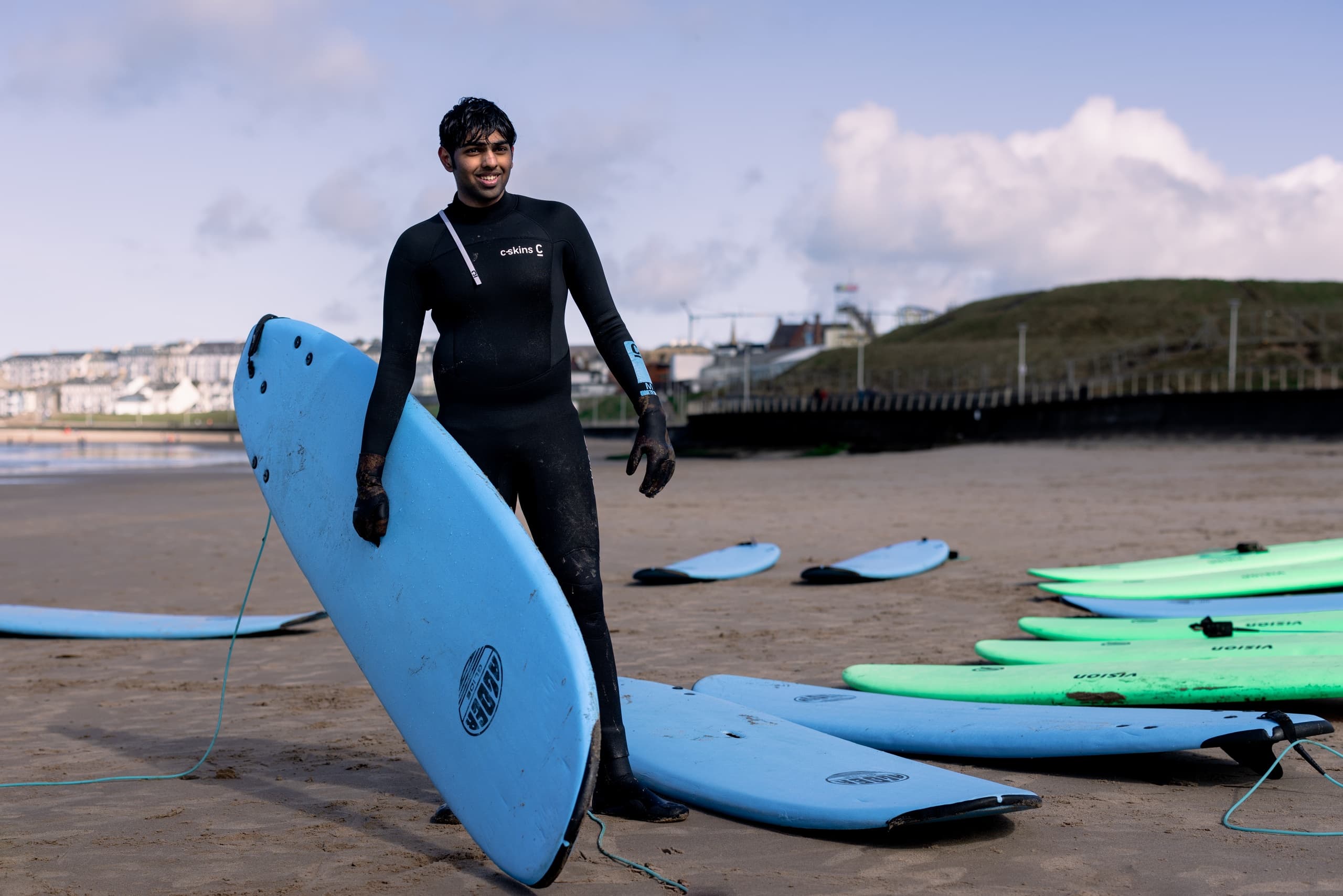 Winter Wetsuit Rentals with Alive Adventures in Portrush