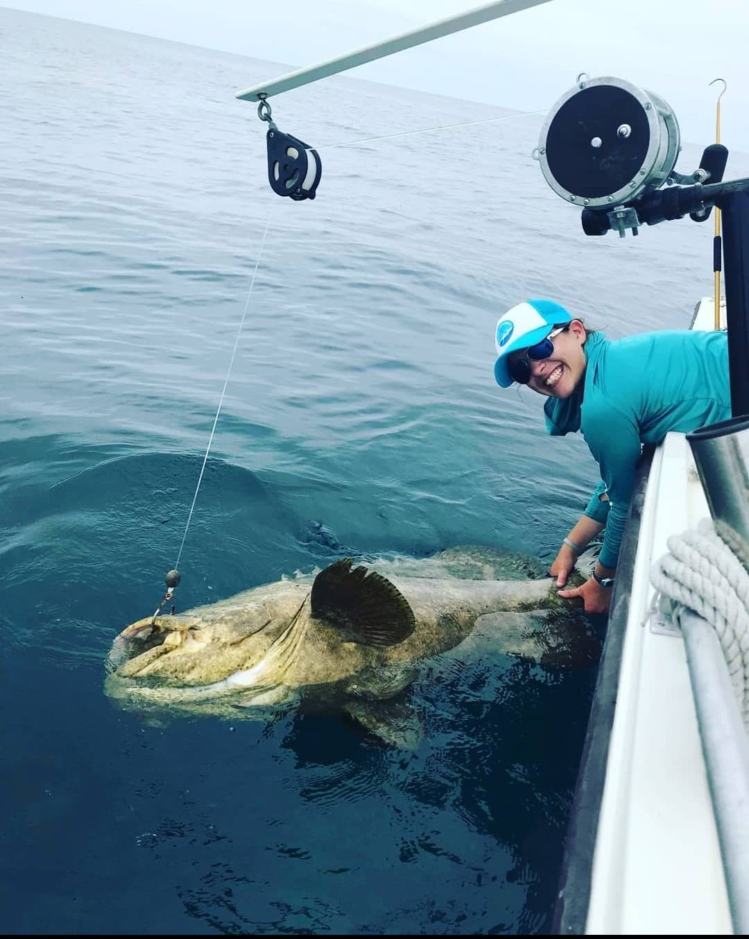 Big Game Goin’ After Goliath Grouper with Wild Mullet Charters in Sarasota
