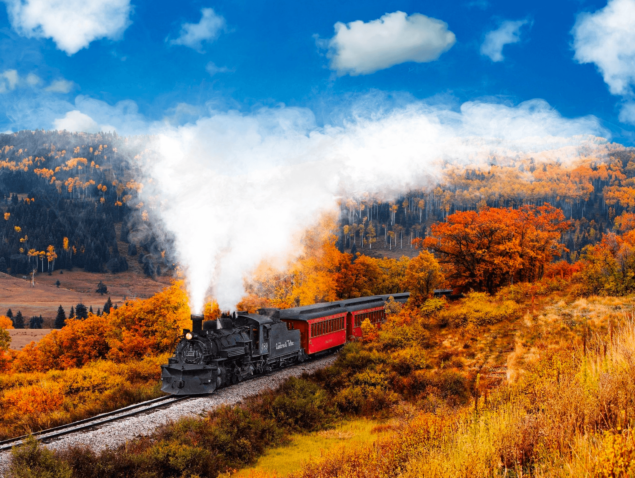 All Aboard Chama: Deluxe Bus and Train Adventure in New Mexico