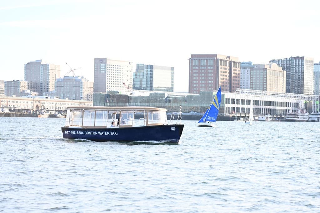 Boston Water Taxi Service by Rowes Wharf Water Transport