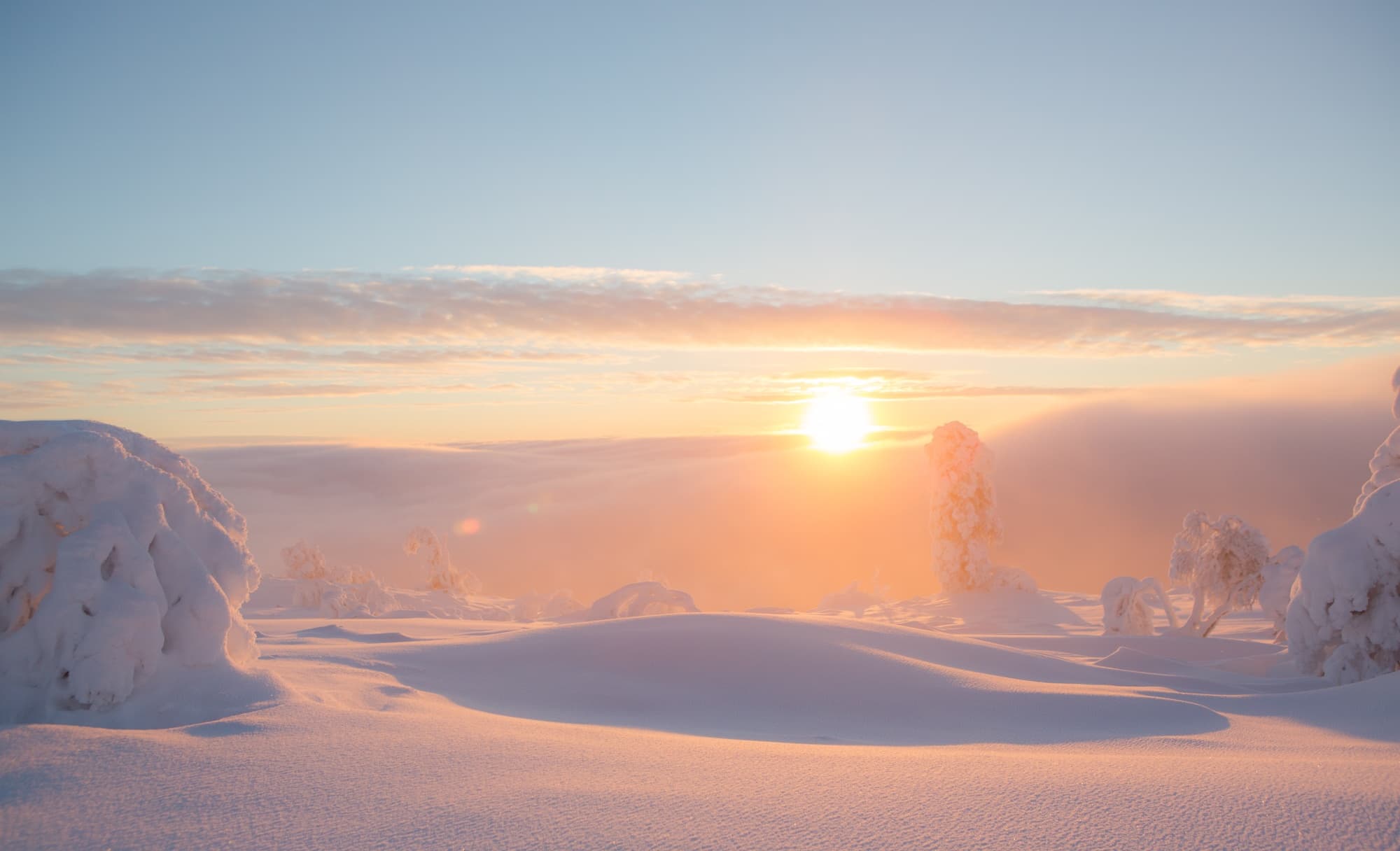 Cross Country Skiing in Saariselkä with Hotelli Kultahippu