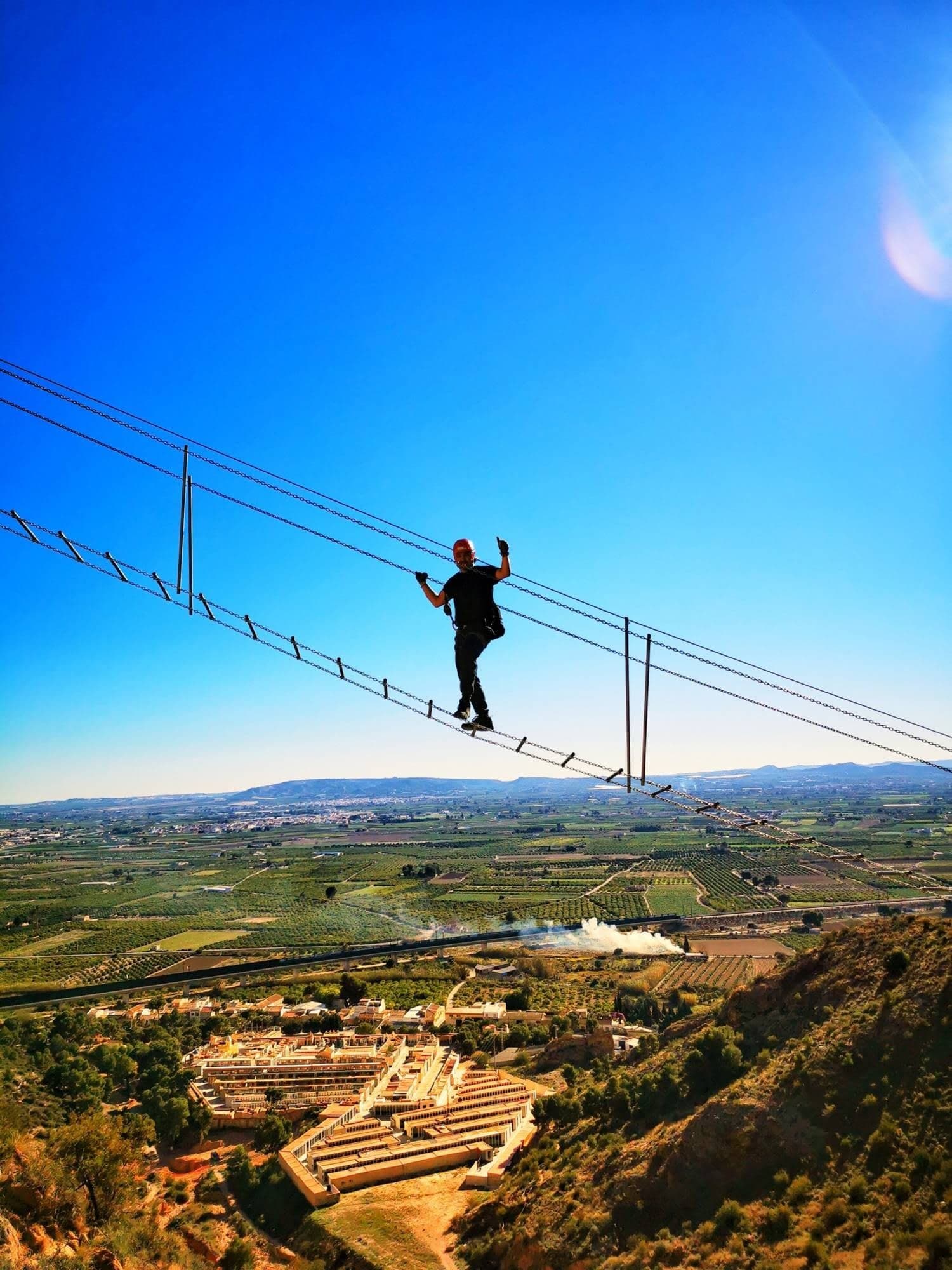Vía Ferrata de Callosa de Segura with Alicante Aventura