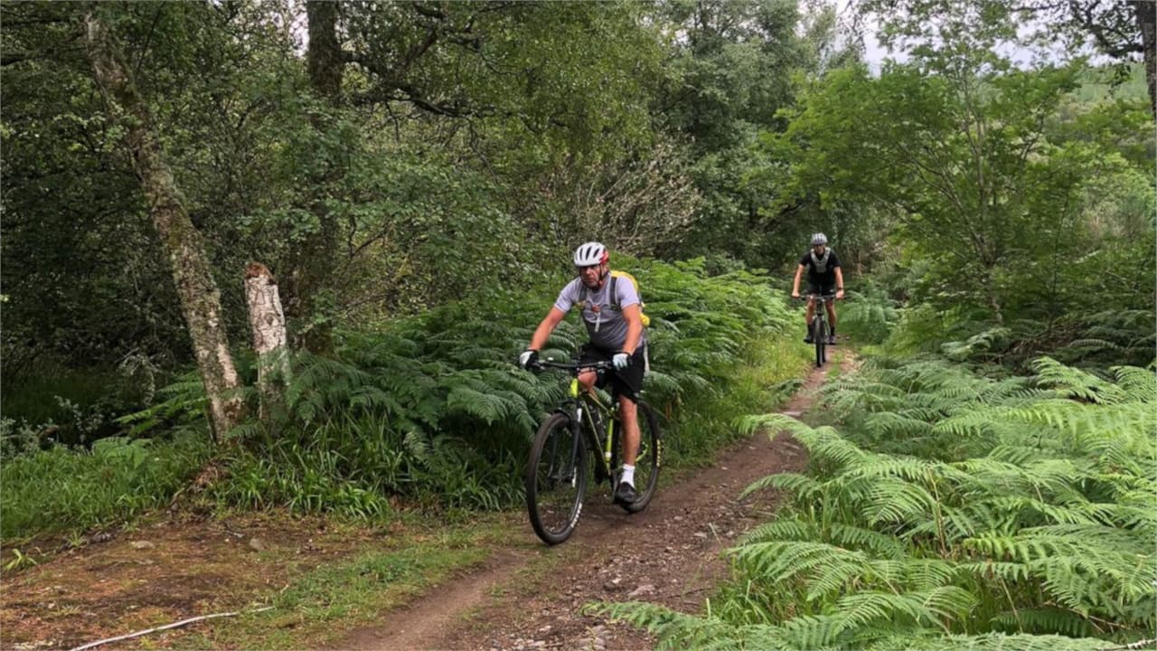 Mountain Biking with Ride in Peace Adventures in Aberdeenshire