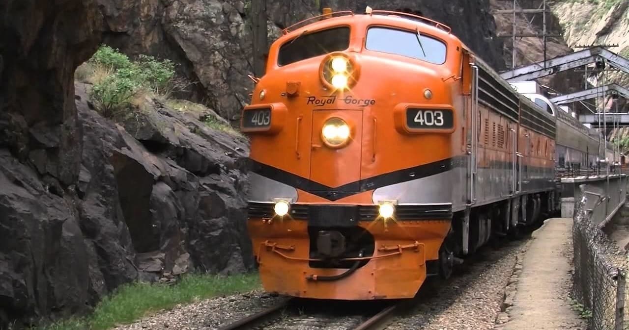 Scenic Royal Gorge Route Train Ride in Colorado