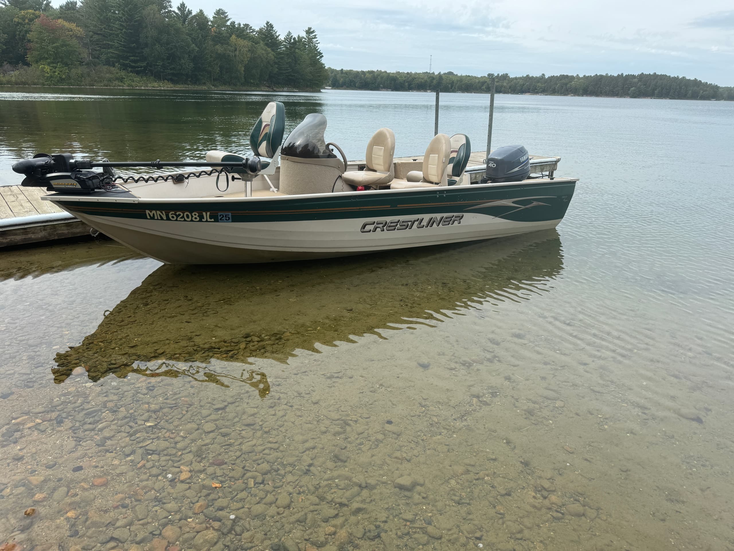 Fishing Adventure on a 16’ Crestliner in Hackensack, MN