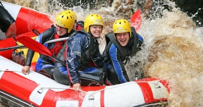 White Water Rafting & Cliff Jumping | Water Activities in Dunphail | Rafting