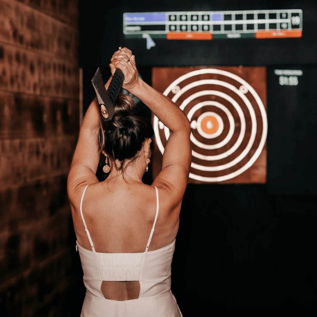 Axe-Throwing Fun at Elysium Axe Bar in the Heart of the City photo 1