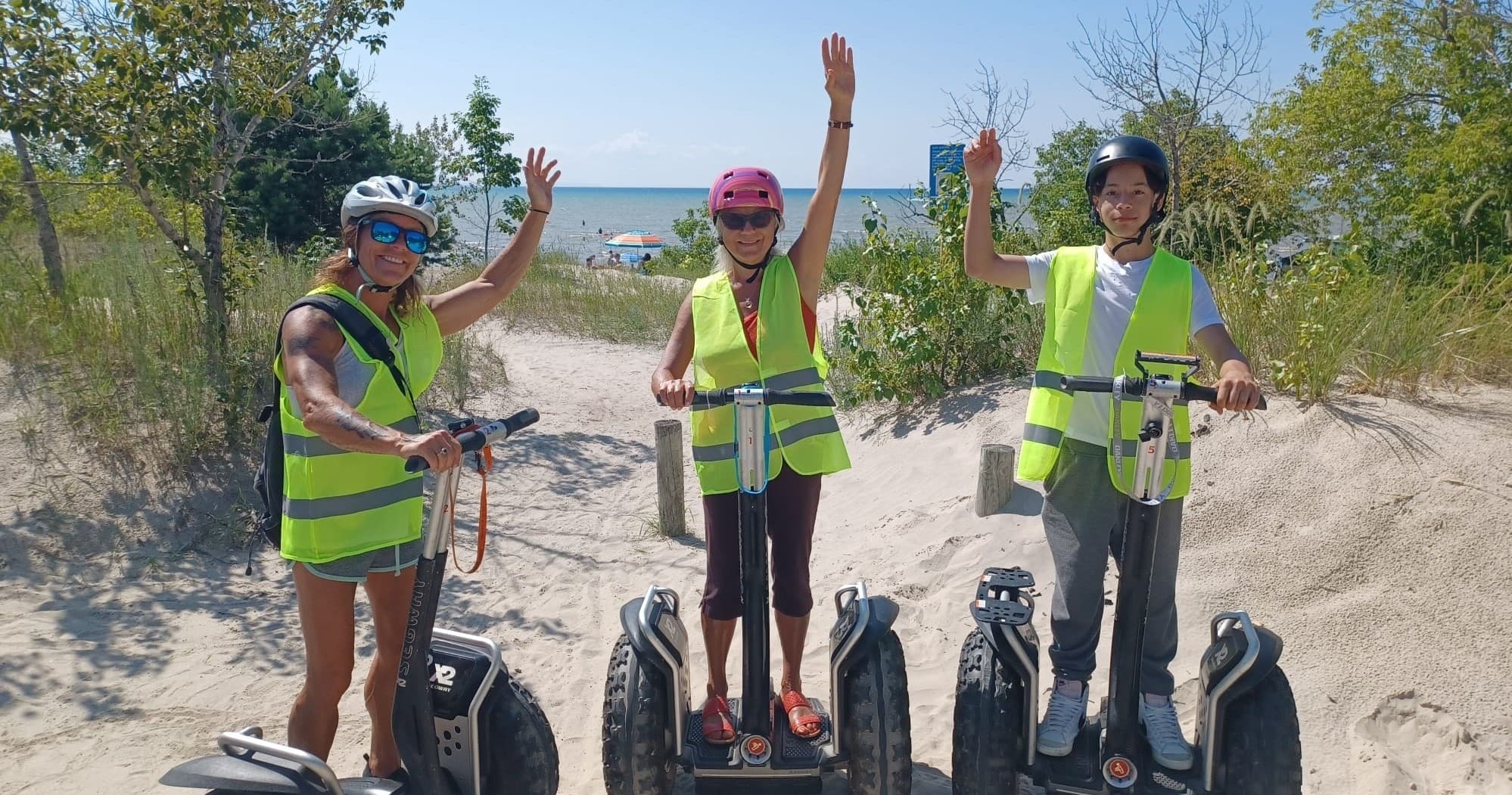 Land Adventures with Segway Tours at Wasaga Beach