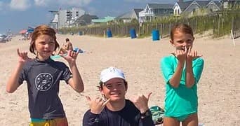Wrightsville School of Surf team