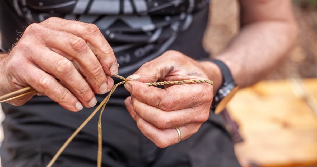 Forest Fiber Workshop: Touw & Vezels Two-Day Bushcraft Course in Leersum