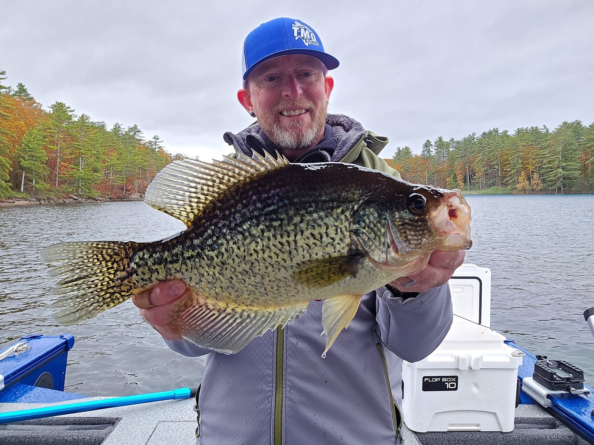 Hooking Trophies: Fall Black Crappie Fishing on Lake Winnipesaukee
