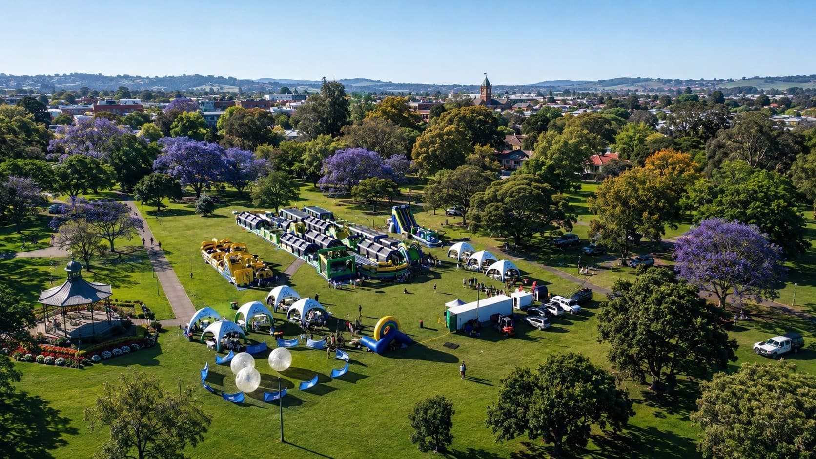 Inflatable Obstacle Course Adventure at Tuff Nutterz Western Sydney