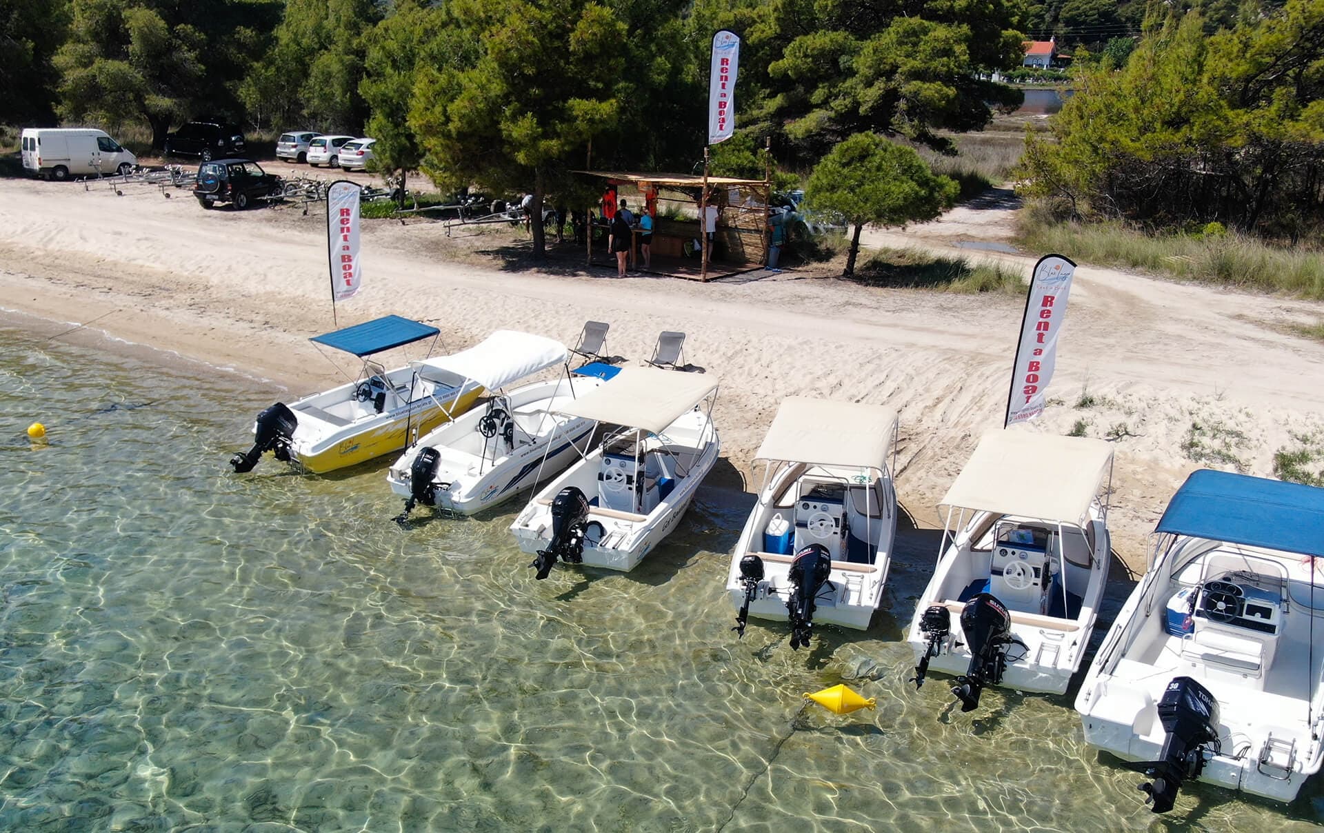 Captain Your Own Day Trip: Full-Day Boat Rental to Diaporos Island, Greece