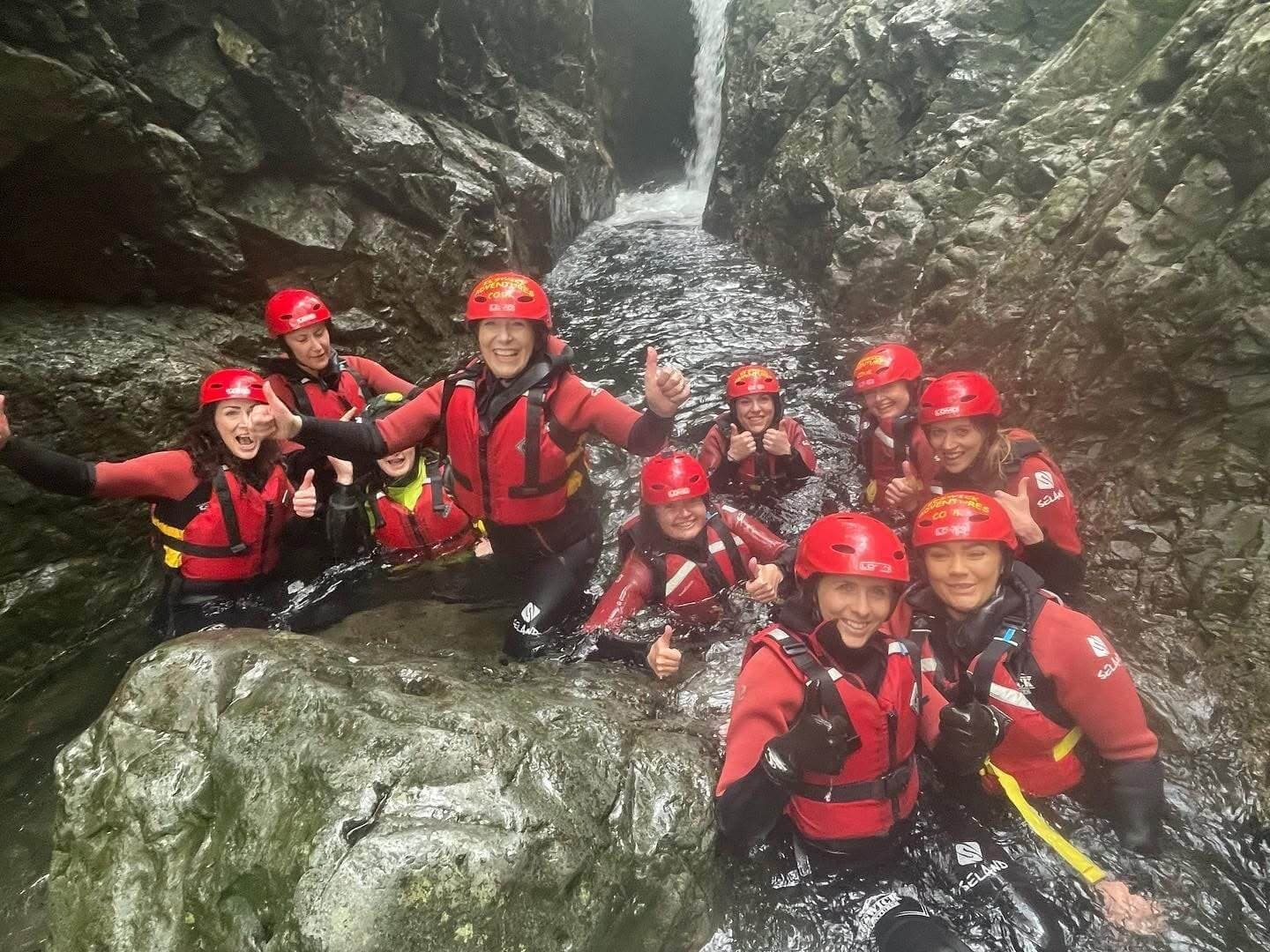 Canyoning Coniston: Church Beck Canyon Abseils, Jumps & Waterfalls