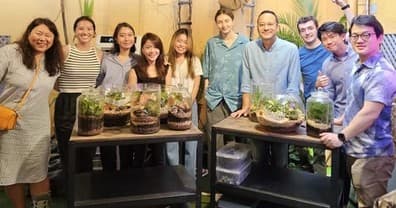 Create Your Own Living Miniature Ecosystem with Big Terrarium Workshop in Singapore