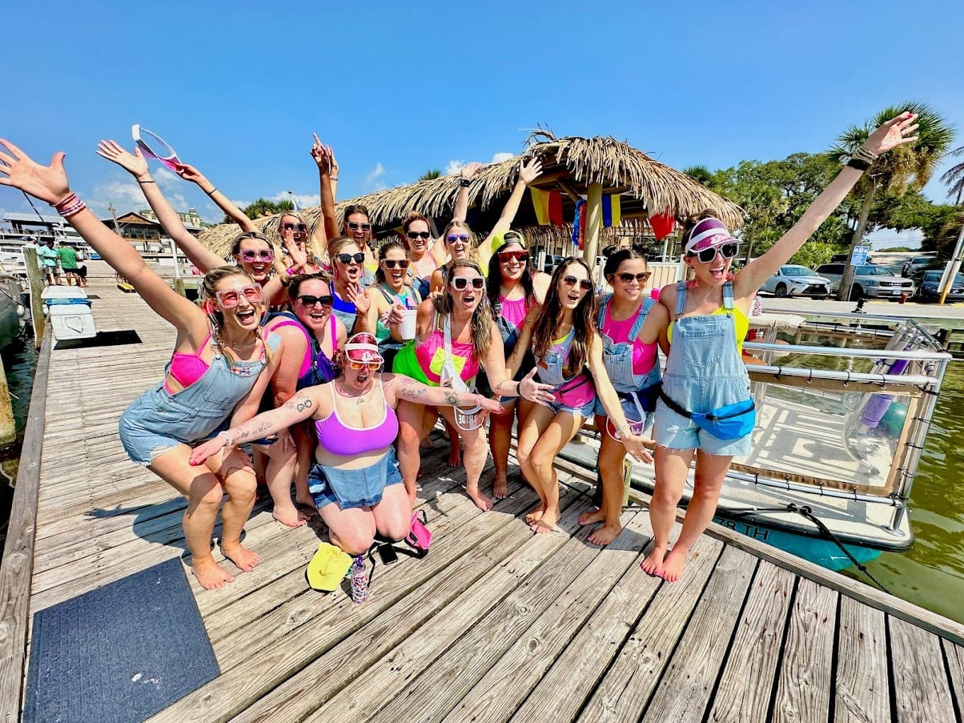 Afternoon Tiki Adventure to Crab Island in Destin, FL
