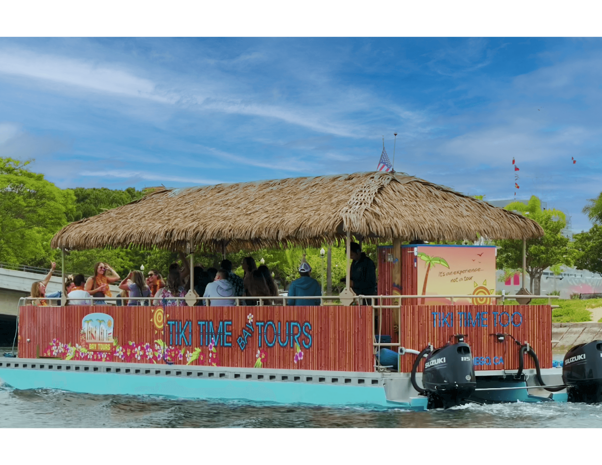 Tiki Time Bay Tours: Rum, Sun & Tiki Fun Cruise on San Diego Bay photo 3