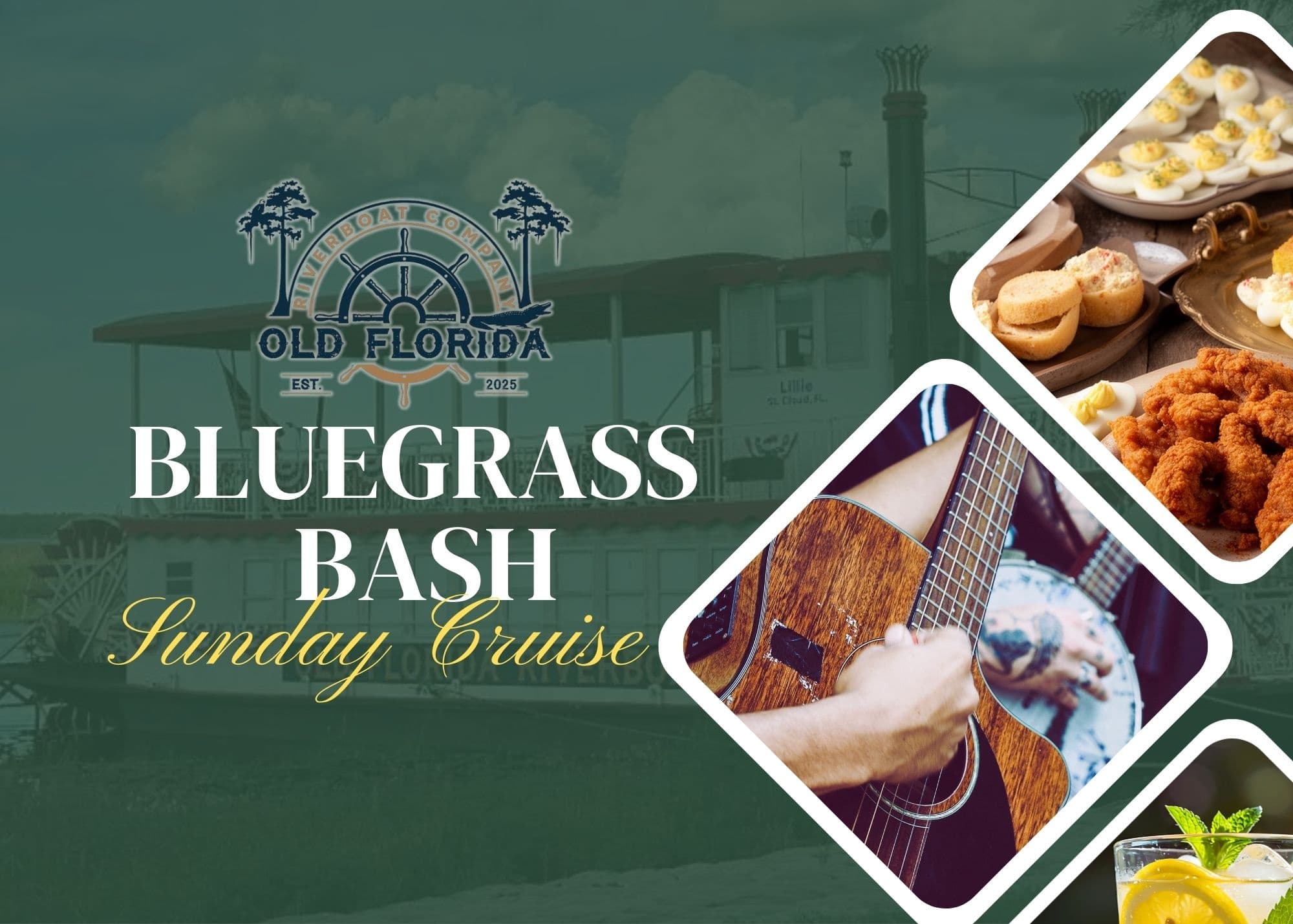 Bluegrass Bash On The Lillie: Live Music Riverboat Cruises From St. Cloud