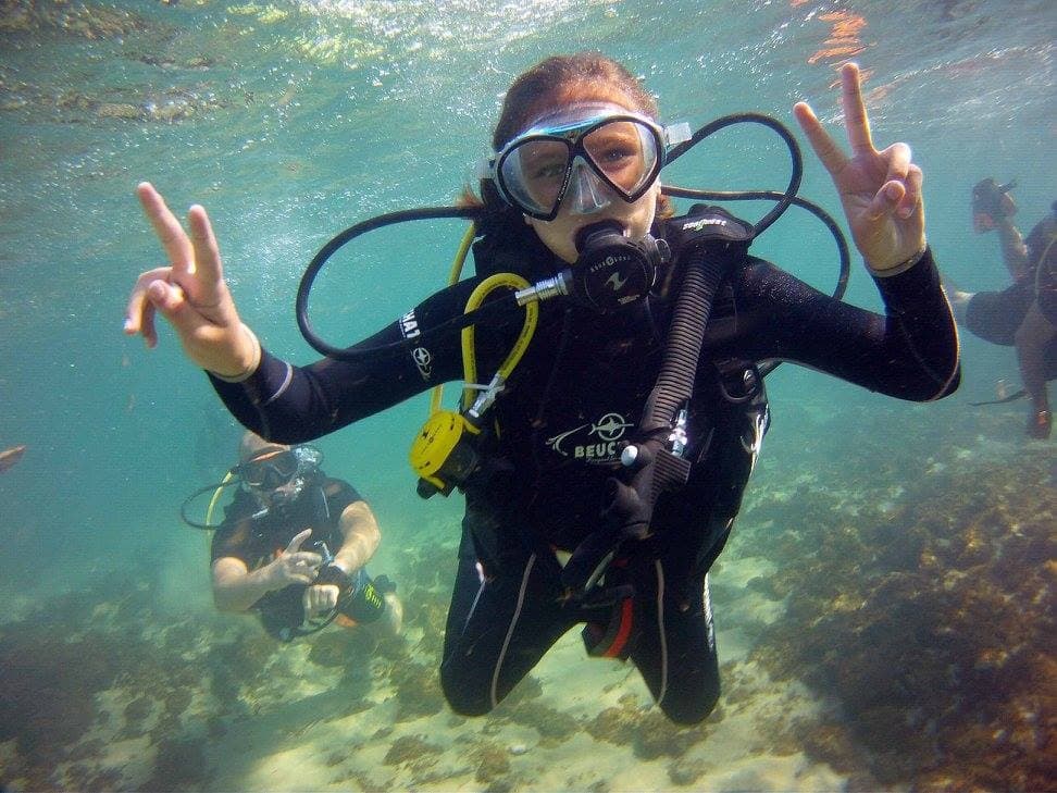 Scuba Baptism in Cambrils with Nautic Parc Costa Daurada