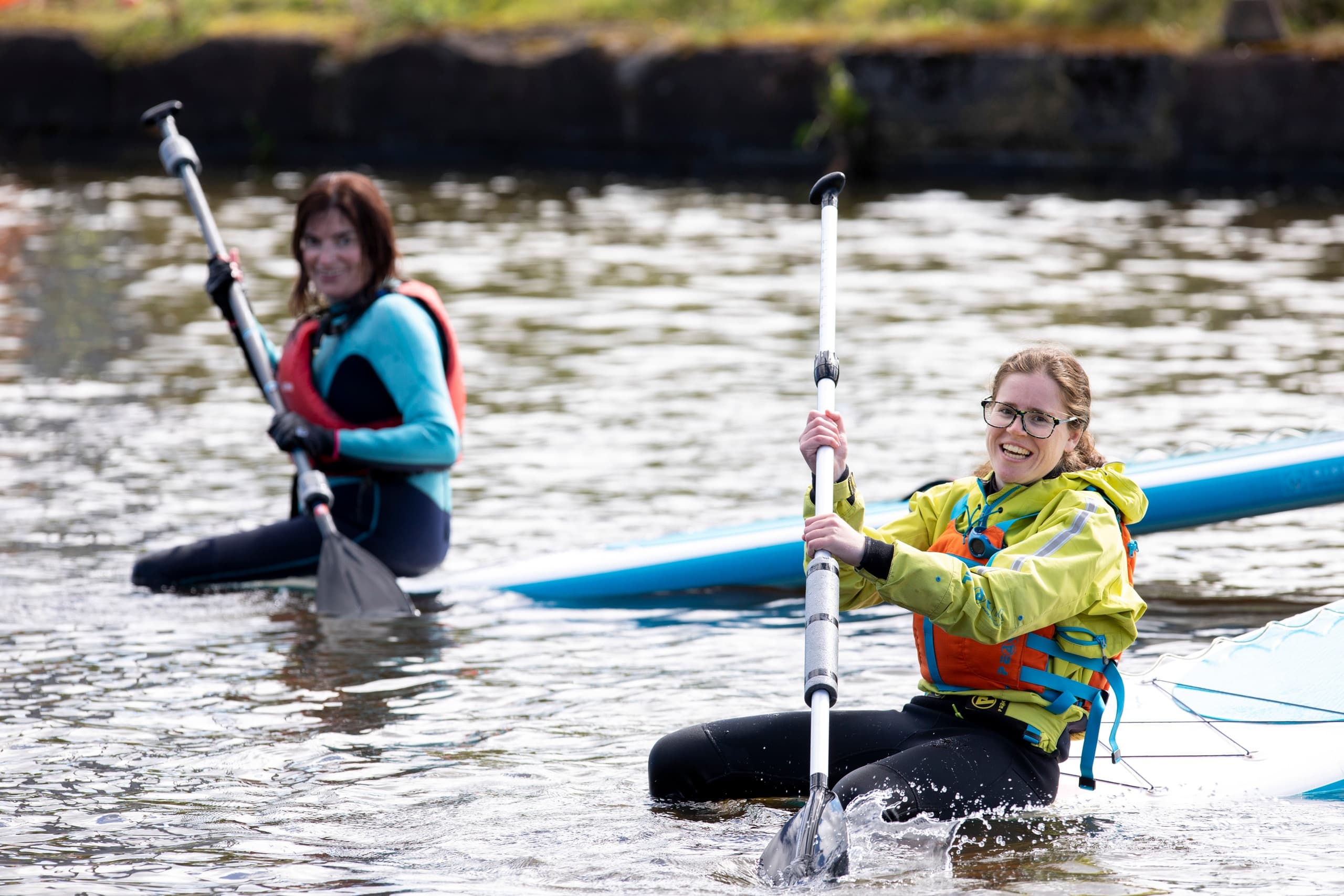 Kayaking & Paddleboarding at Pinkston Watersports, Glasgow