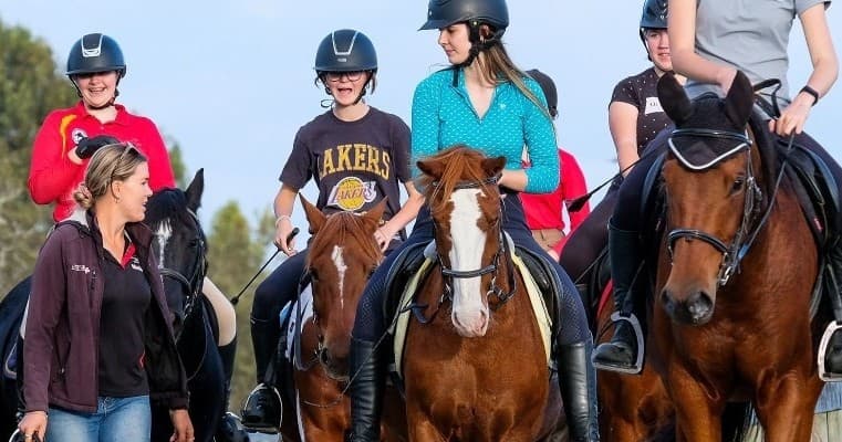 Equestrian Group Lessons at Waikato Equestrian Charitable Trust